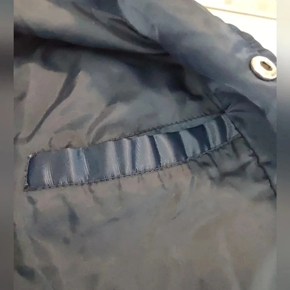 U S. Polo Assn. vintage women's jacket size L, blue/red accents pockets snaps - Picture 7 of 9